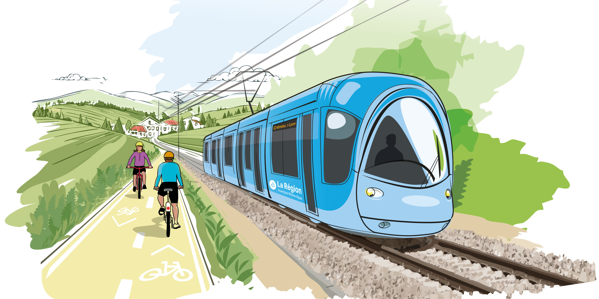 Image d'illustration pour : Liaison Crémieu –  Lyon par Meyzieu