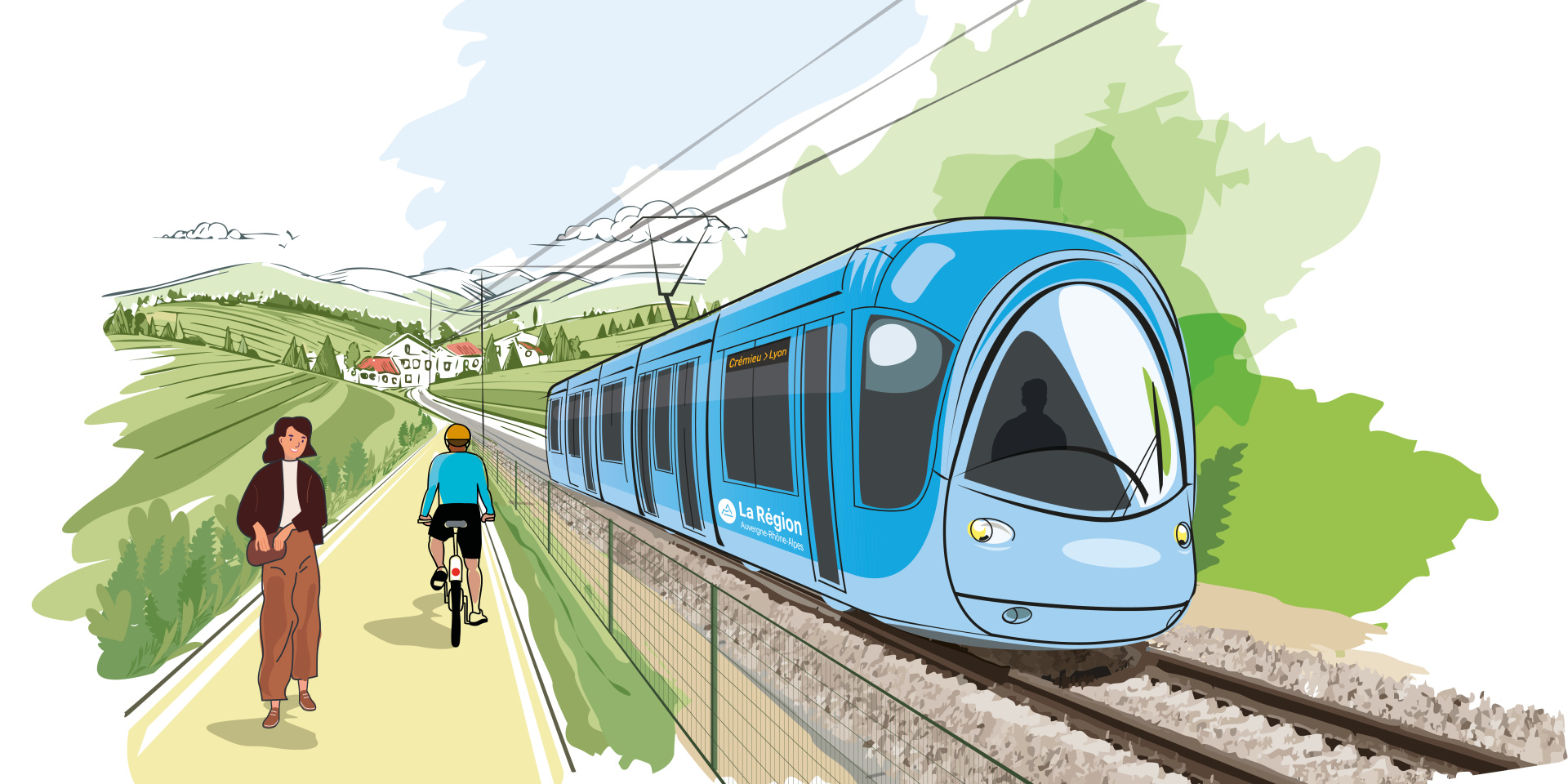 Image d'illustration pour : Liaison Crémieu –  Lyon par Meyzieu