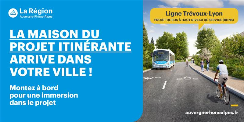 Image d'illustration pour : La maison du projet itinérante arrive dans votre ville ! Image d'illustration pour : La maison du projet itinérante arrive dans votre ville !