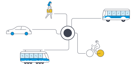 Image d'illustration pour : Une ligne interconnectée qui s’insère dans le réseau de transports en commun