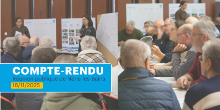 Image d'illustration pour : Compte-rendu de la réunion publique de Néris les Bains