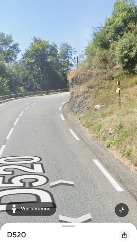 Image d'illustration pour : Dangerosité portion de route D520