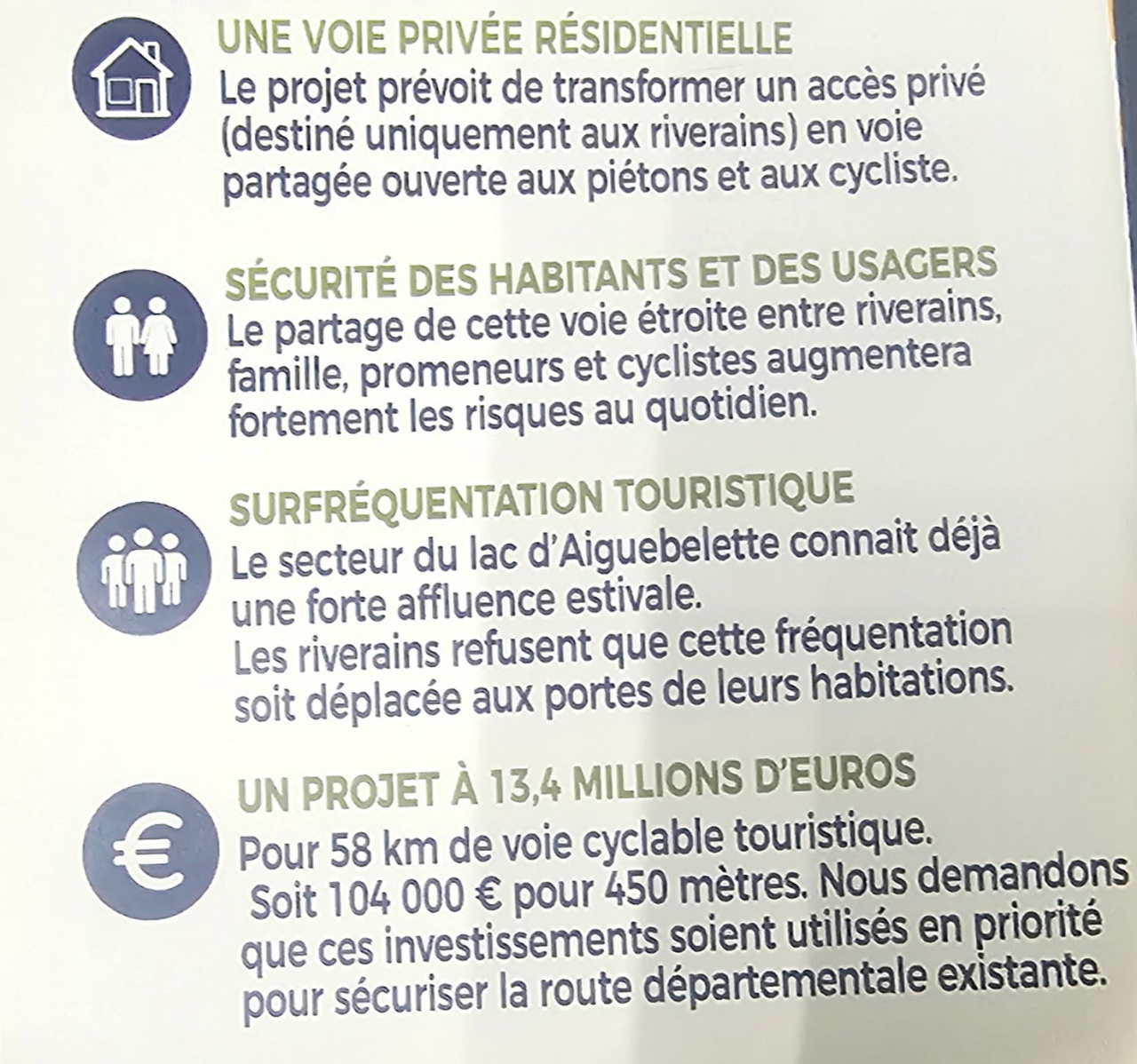 Image d'illustration pour : Mes remarques contre le projet